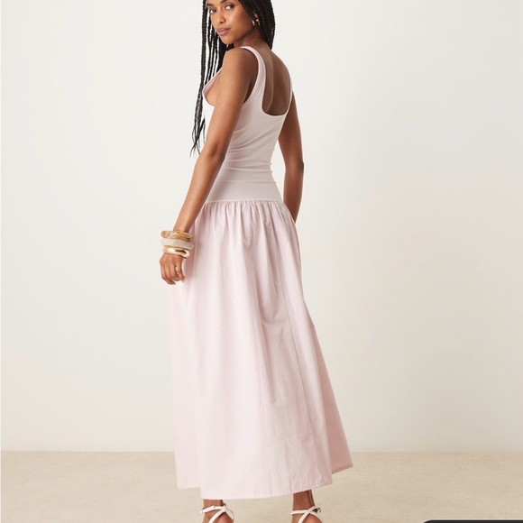 ASOS Light Pink Midi Dress - Picture 2 of 2